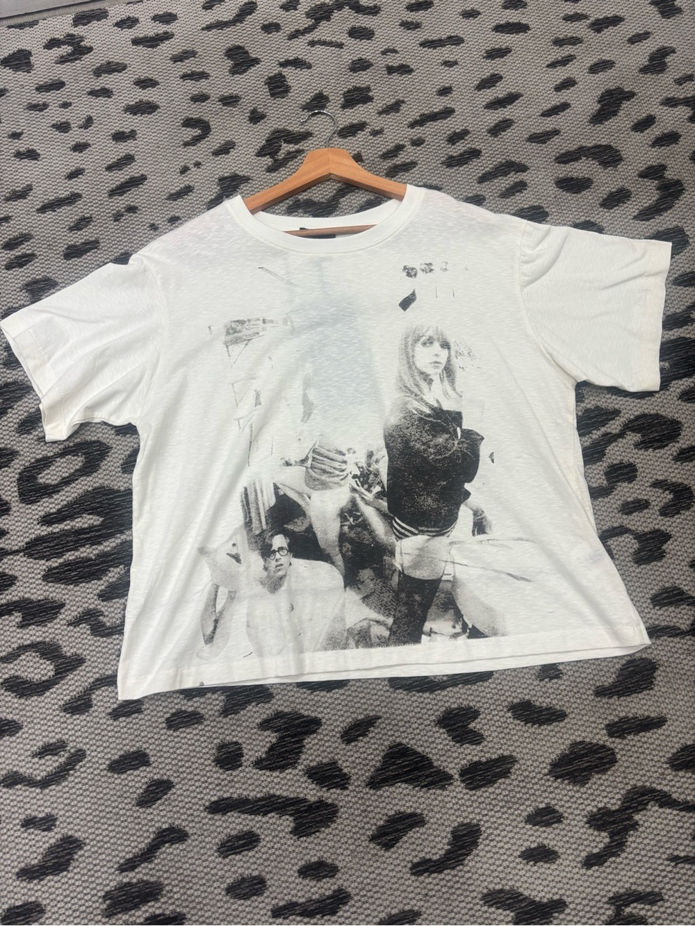 ERDEM White Kids Graphic Photo Tee